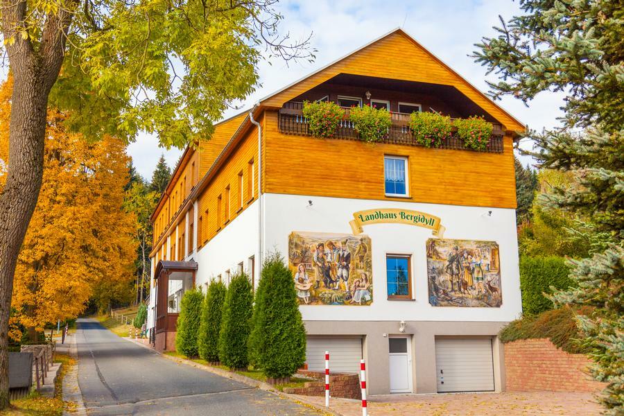 Landhaus Bergidyll Bärenstein Eksteriør bilde