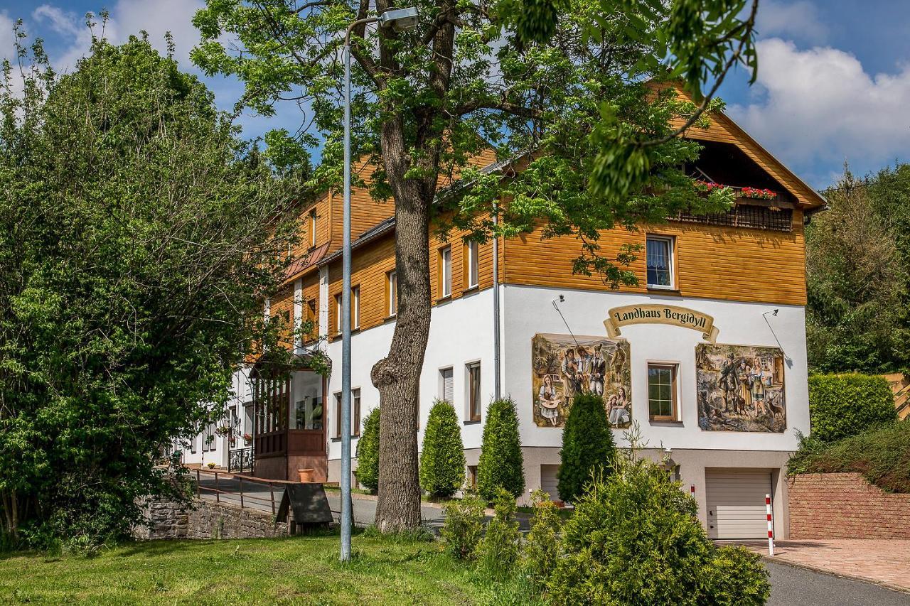 Landhaus Bergidyll Bärenstein Eksteriør bilde